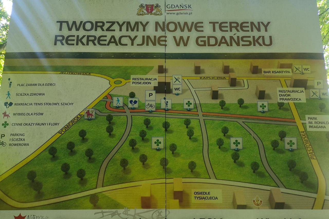 Lux Apartament Oliwa Park Gdansk Przymorze Blisko Plaza Jelitkowo I Sopot Διαμέρισμα Εξωτερικό φωτογραφία
